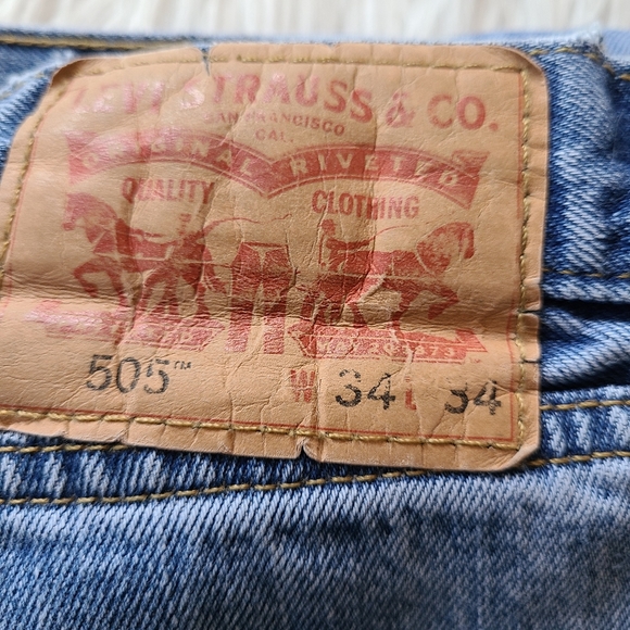 LEVI'S 505 VINTAGE JEANS - Picture 3 of 8